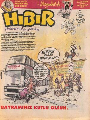 Hıbır Mizah Dergisi 3 Haziran 1993 Sayı 214 NDR80776 - 1