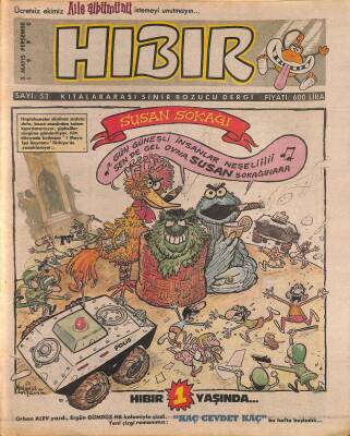 Hıbır Mizah Dergisi 3 Mayıs 1990 Sayı 53 NDR81082 - 1