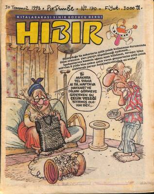 Hıbır Mizah Dergisi 30 Temmuz 1992 Sayı 170 NDR80842 - 1