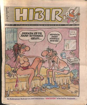 Hıbır Mizah Dergisi 31 Mayıs 1990 Sayı 57 NDR78347 - 1