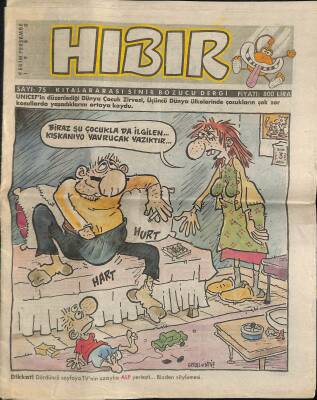 Hıbır Mizah Dergisi 4 Ekim 1990 Sayı 75 NDR78284 - 1