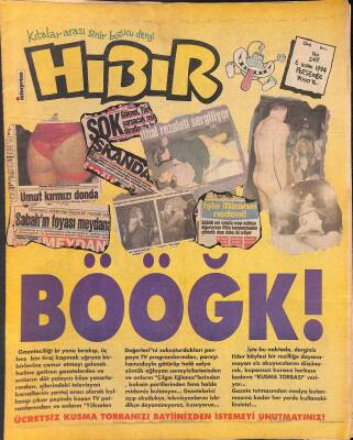 Hıbır Mizah Dergisi 6 Ocak 1994 Sayı 245 NDR80790 - 1