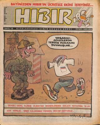 Hıbır Mizah Dergisi 6 Temmuz 1989 Sayı 10 NDR81092 - 1