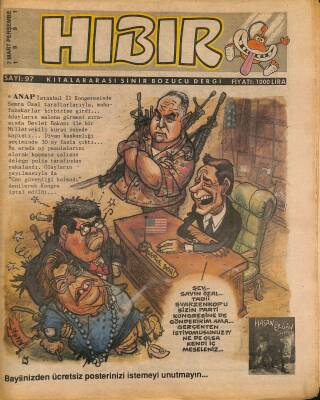 Hıbır Mizah Dergisi 7 Mart 1991 Sayı 97 NDR80899 - 1