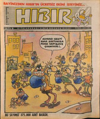 Hıbır Mizah Dergisi 8 Haziran 1989 Sayı 6 NDR81087 - 1