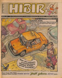 Hıbır Mizah Dergisi 8 Mart 1990 Sayı 45 NDR81120 - Gökçekoleksiyon