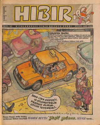 Hıbır Mizah Dergisi 8 Mart 1990 Sayı 45 NDR81120 - 1
