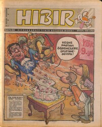 Hıbır Mizah Dergisi 9 Kasım 1989 Sayı 28 NDR81057 - Gökçekoleksiyon