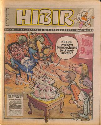 Hıbır Mizah Dergisi 9 Kasım 1989 Sayı 28 NDR81057 - 1