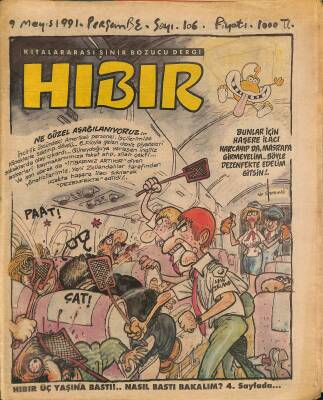 Hıbır Mizah Dergisi 9 Mayıs 1991 Sayı 106 NDR80908 - 1