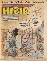 Hıbır Mizah Dergisi 9 Nisan 1992 Sayı 154 NDR80835 - Gökçekoleksiyon
