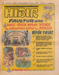 Hıbır Mizah Dergisi Sayı 103 18 Nisan 1991 NDR85095 - Gökçekoleksiyon