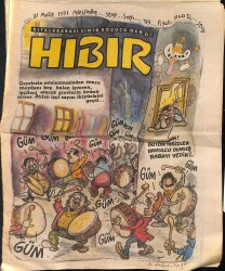 Hıbır Mizah Dergisi Sayı 99 21 Mart 1991 NDR85042 - Gökçekoleksiyon