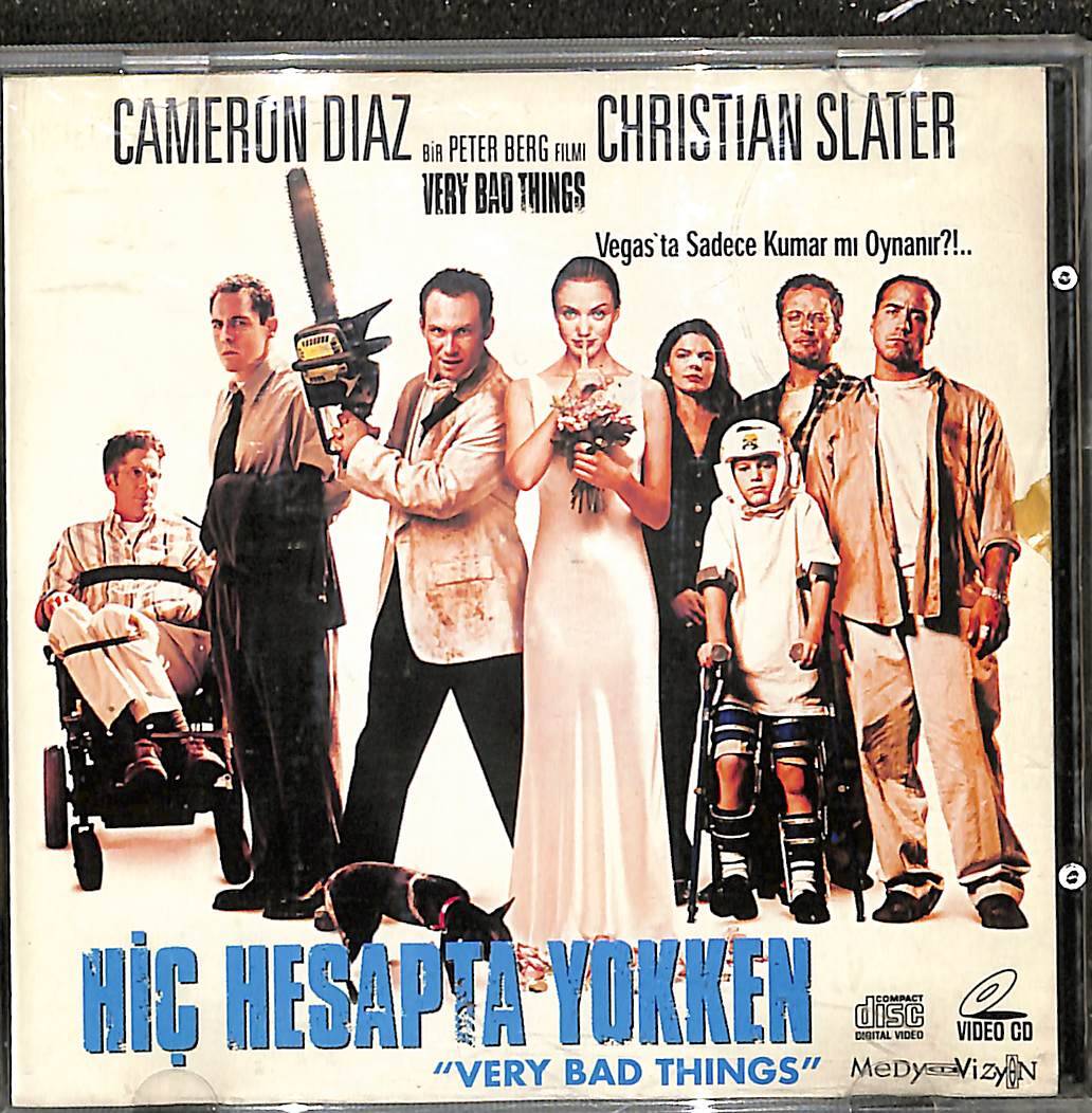 Hiç Hesapta Yokken - Very Bad Things (1998) VCD Film 'Cameron Diaz' VCD28088 - 1
