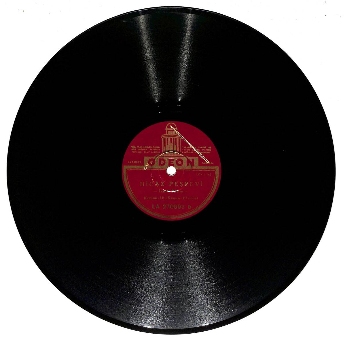 Hicaz Peşrevi - 1. ve 2. Kısım TAŞ PLAK (10/7) PLK26608 - 2