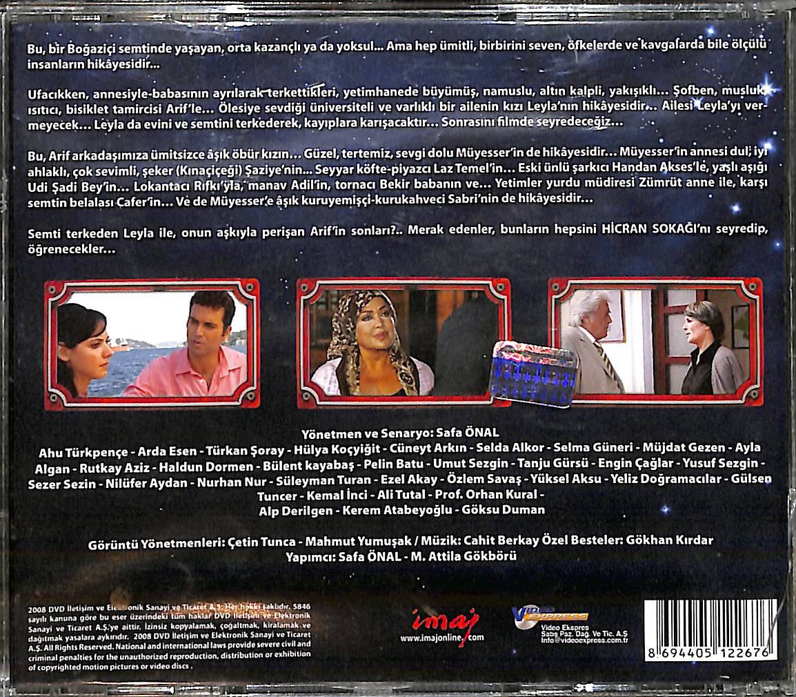 Hicran Sokağı (2007) Orjinal VCD Film ' Türkan Şoray, Cüneyt Arkın, Hülya Koçyiğit, Müjdat Gezen ' VCD28409 - 2
