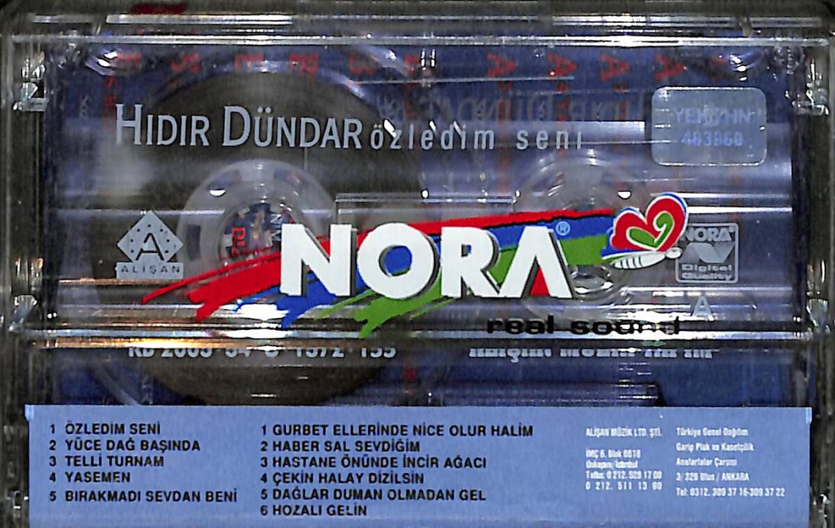 Hıdır Dündar - Özledim Seni Kaset (Sıfır Kaset) KST29007 - 2
