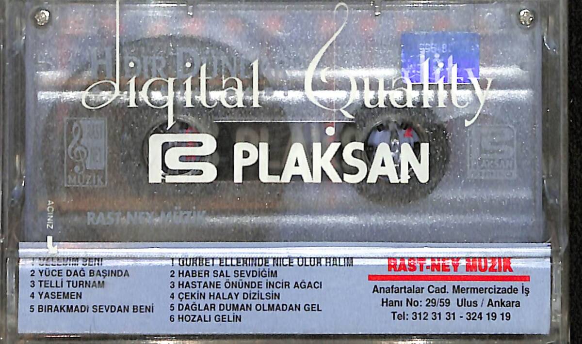 Hıdır Dündar - Özledim Seni Kaset (Sıfır) KST28052 - 2