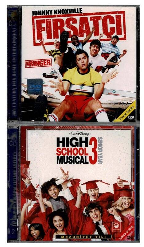 High School Musical 3 Fırsatçı - 2 Adet VCD Film VCD622 - 1