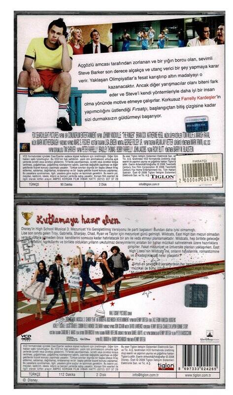 High School Musical 3 Fırsatçı - 2 Adet VCD Film VCD622 - 2