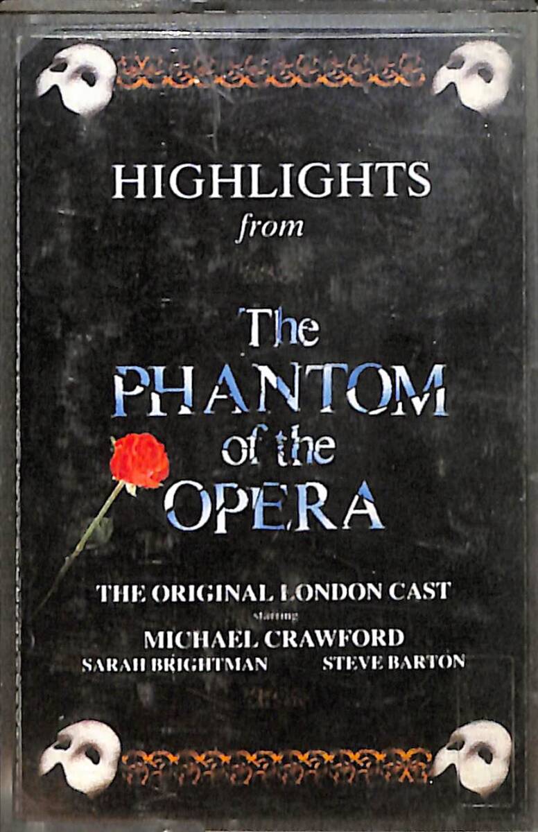 Highlights from The Phantom of the Opera Kaset (İkinci El Kaset) KST29802 - 1