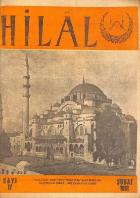 Hilal Dini, İlmi, Ahlaki, Edebi, Siyasi Mecmua Şubat 1961 NDR85114 - 1
