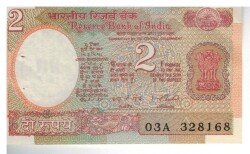 Hindistan 2 Rupi (Spacecraft) 1970-98 ÇA YKP2994 - Gökçekoleksiyon