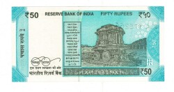 Hindistan 50 Pesos 2018 ÇİL YKP8169 - 2