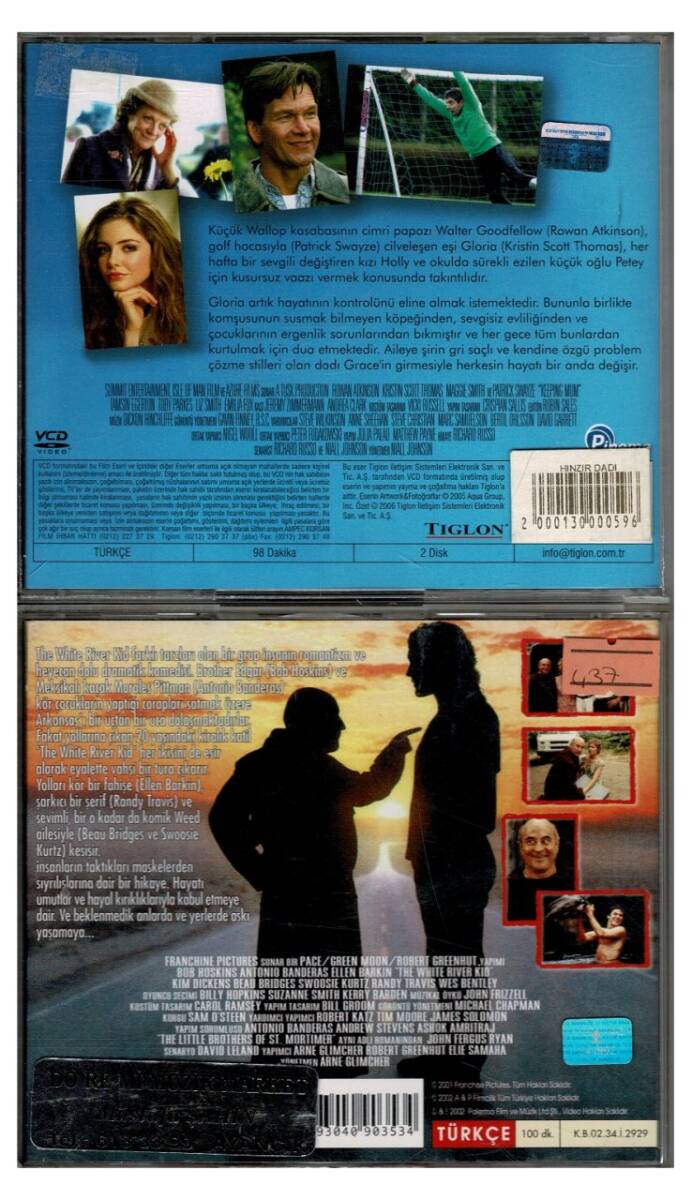 Hınzır Dadı Çorap Söküğü (Antonio Banderas) - 2 Adet VCD Film VCD1318 - 2