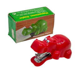 Hippopotamus Timsah Formunda Zımba (Sıfır Ürün) AOB4435 - 1