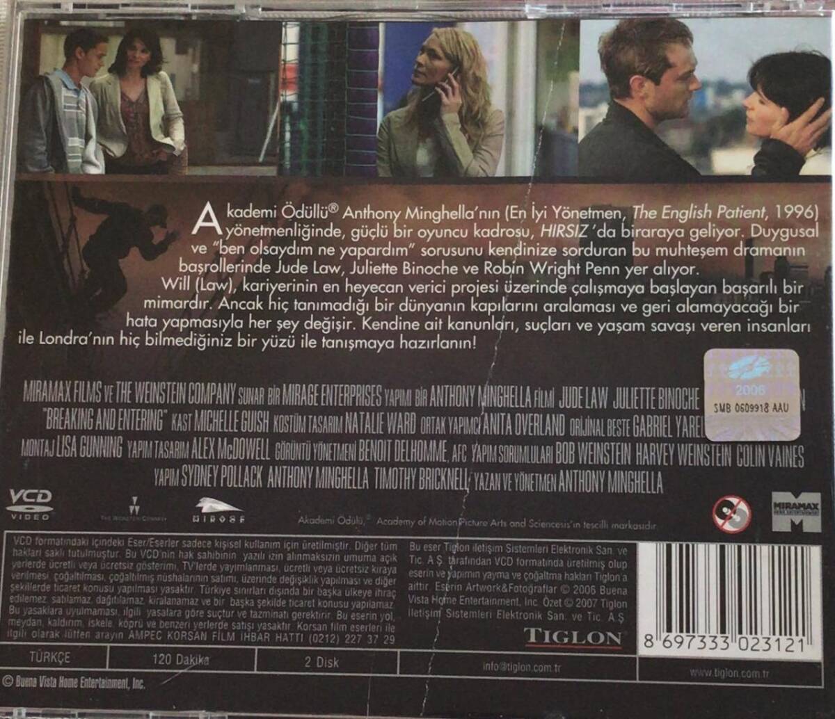 Hırsız VCD Film VCD8212 - 2