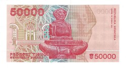 Hırvatistan 50000 Dinara 1993 ÇİL YKP8461 - 2