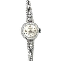 Hıslon 18 Ayar Pırlanta Taşlı Bayan Kol Saati SAA042 #16.68 - 5