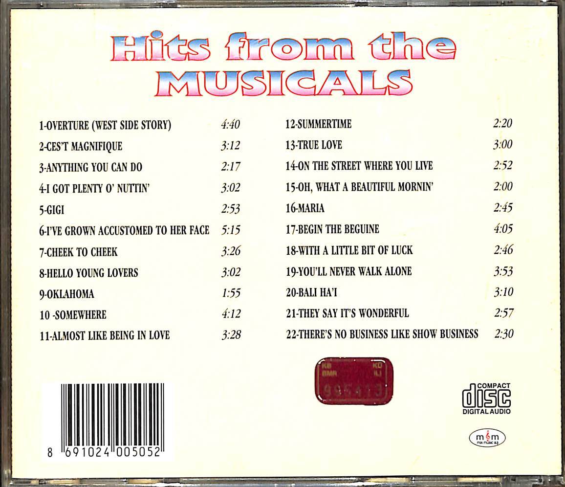 Hits from the Musicals CD (İkinci El) CD4012 - 2