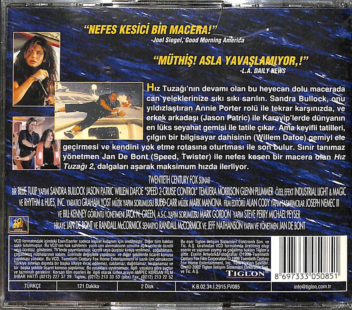 Hız Tuzağı 2 – Speed 2: Cruise Control (1997) Orijinal VCD Film VCD28760 - 2
