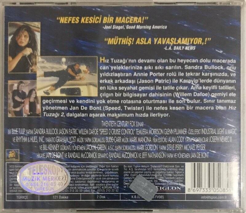 Hız Tuzağı 2 VCD Film VCD4993 - 2