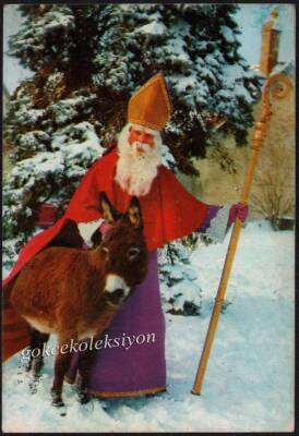 Hoca Ve Eşek Kartpostal KRT3391 - 1