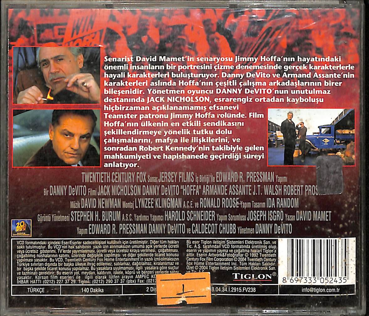 Hoffa VCD Film (İkinci El) VCD27612 - 2