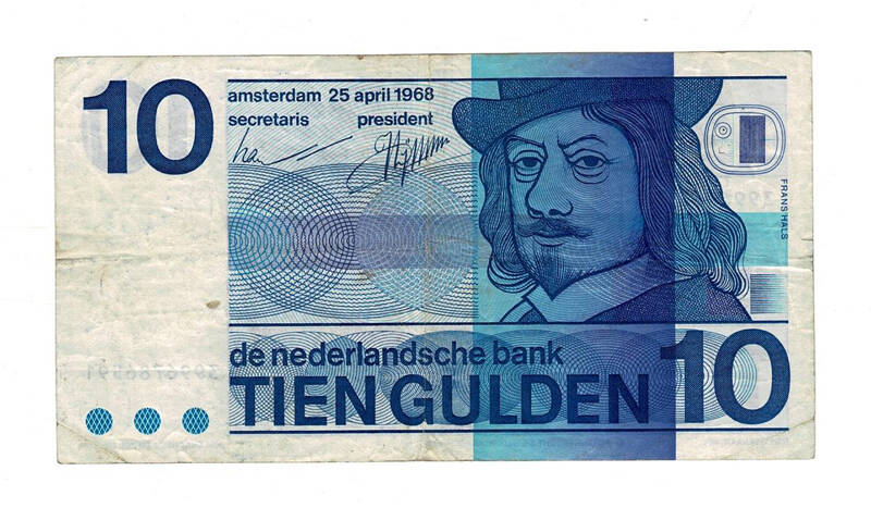 Hollanda 10 Gulden 1968 ÇT YKP8106 - 1