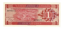 Hollanda Antilleri 1 Gulden 1970 ÇİL YKP8410 - Gökçekoleksiyon