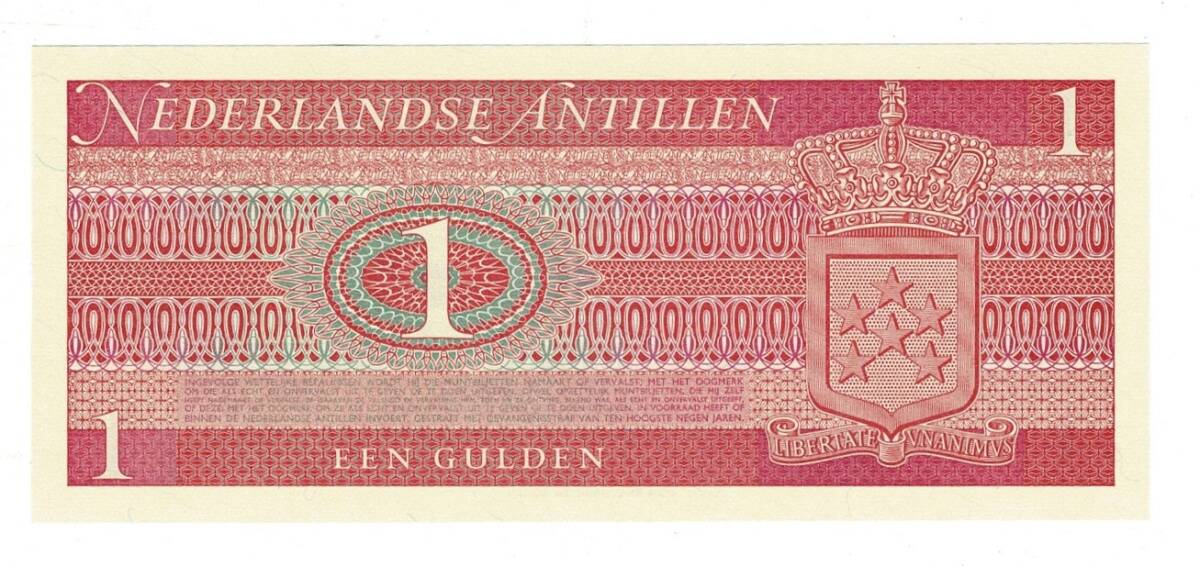 Hollanda Antilleri 1 Gulden 1970 ÇİL YKP8410 - 2