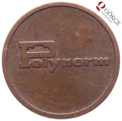 Hollanda Polynorm Kantine Penning Jetonu JTF223 - Gökçekoleksiyon