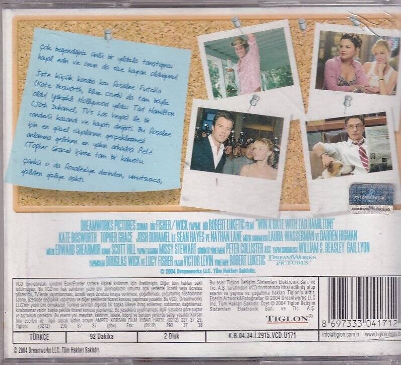 Hollywood`da Randevu VCD Film VCD8664 - 2