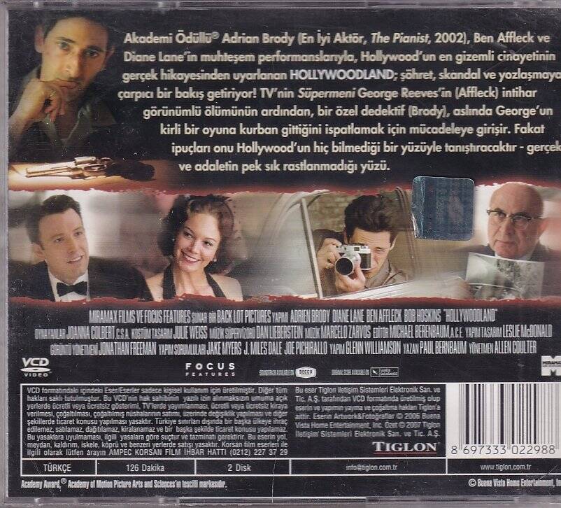 Hollywoodland VCD Film VCD7344 - 2