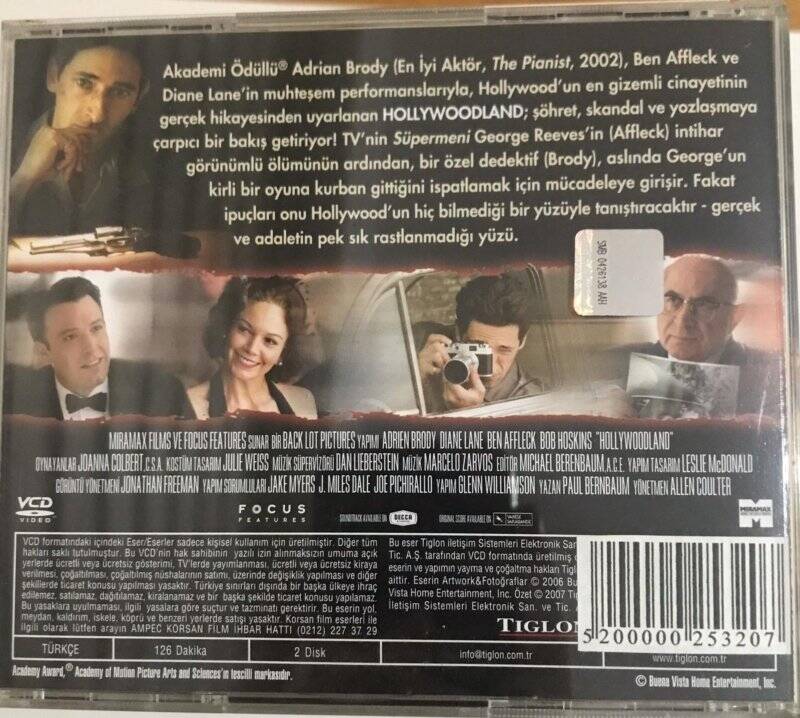 Hollywoodland VCD Film VCD8090 - 2