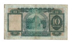 Hong Kong 10 Dolar 1972 - ÇT YKP7600 - 2