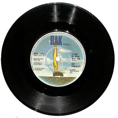 Hot Chocolate - So You Win Again - A Part Of Being With You (107.5) PLK16496 - 2