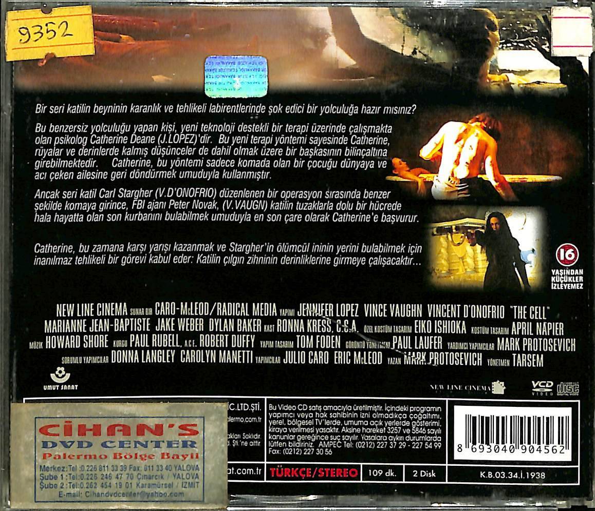 Hücre (Jennifer Lopez) VCD Film VCD14089 - 2