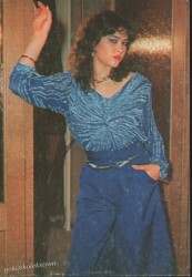 Hülya Avşar Kartpostal KRT619 - Gökçekoleksiyon