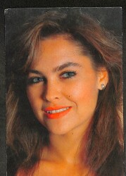 Hülya Avşar Kartpostal (Küçük Boy) KRT21521 - Gökçekoleksiyon